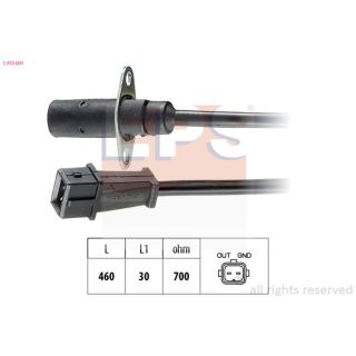 Jutiklis, alkūninio veleno impulsas EPS 1.953.001