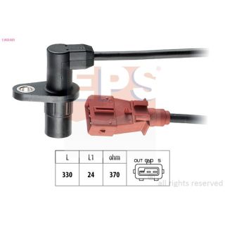 Jutiklis, alkūninio veleno impulsas EPS 1.953.021