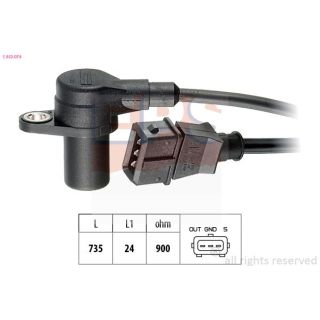 Jutiklis, alkūninio veleno impulsas EPS 1.953.074