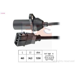 Jutiklis, alkūninio veleno impulsas EPS 1.953.092