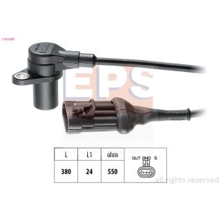 Jutiklis, alkūninio veleno impulsas EPS 1.953.097