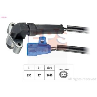 Jutiklis, alkūninio veleno impulsas EPS 1.953.129