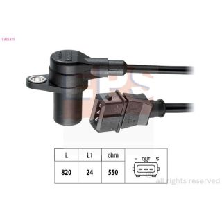 Jutiklis, alkūninio veleno impulsas EPS 1.953.151