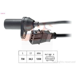 Jutiklis, alkūninio veleno impulsas EPS 1.953.157