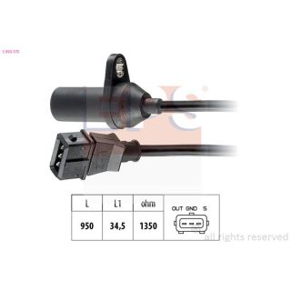 Jutiklis, alkūninio veleno impulsas EPS 1.953.175