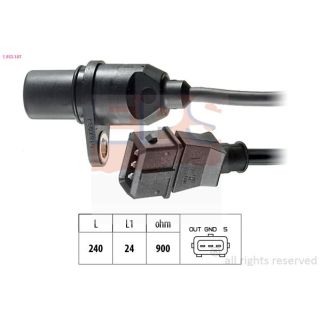 Jutiklis, alkūninio veleno impulsas EPS 1.953.187