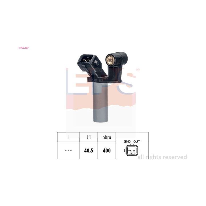 Jutiklis, alkūninio veleno impulsas EPS 1.953.307