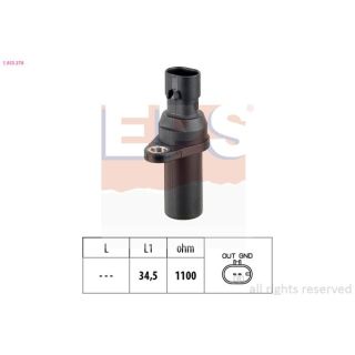 Jutiklis, alkūninio veleno impulsas EPS 1.953.378