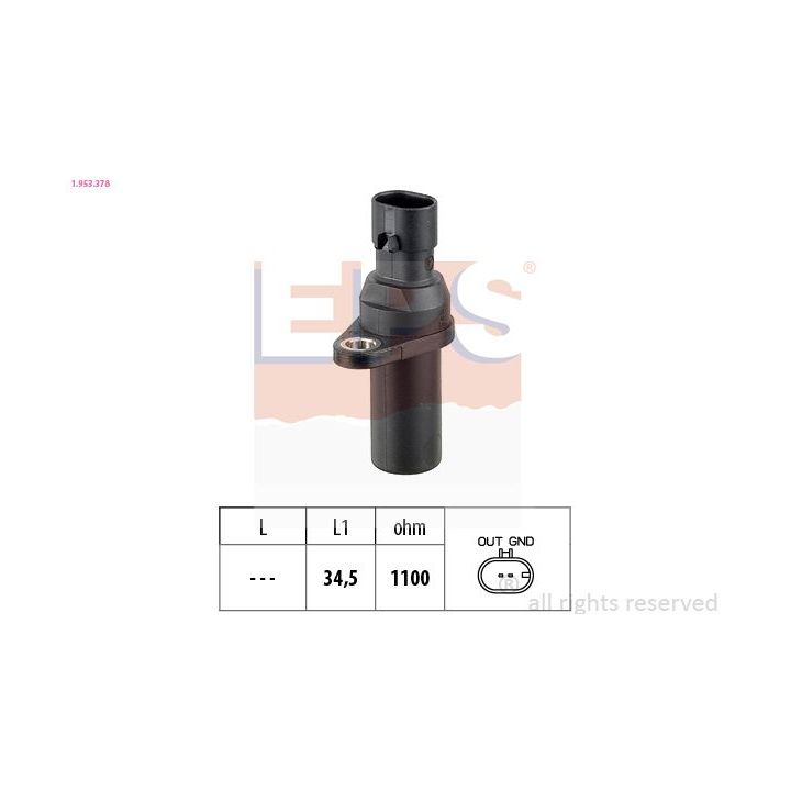 Jutiklis, alkūninio veleno impulsas EPS 1.953.378