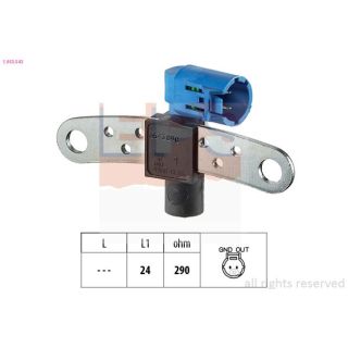 Jutiklis, alkūninio veleno impulsas EPS 1.953.543