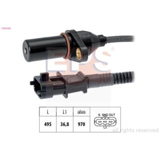 Jutiklis, alkūninio veleno impulsas EPS 1.953.563