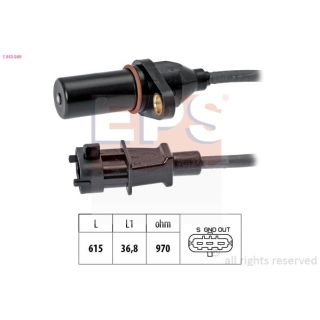 Jutiklis, alkūninio veleno impulsas EPS 1.953.569