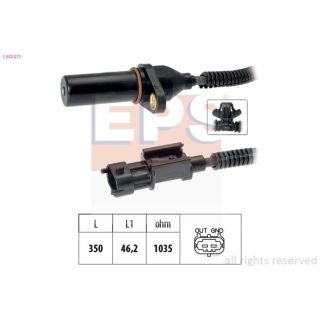 Jutiklis, alkūninio veleno impulsas EPS 1.953.571