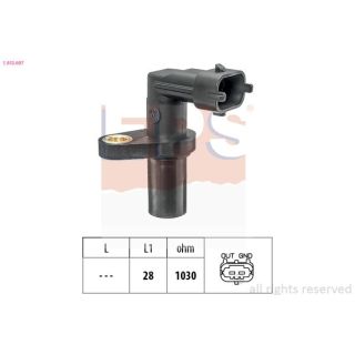 Jutiklis, alkūninio veleno impulsas EPS 1.953.697