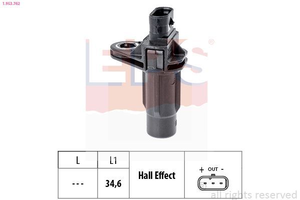 Jutiklis, alkūninio veleno impulsas EPS 1.953.762