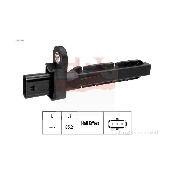 Jutiklis, alkūninio veleno impulsas EPS 1.953.827