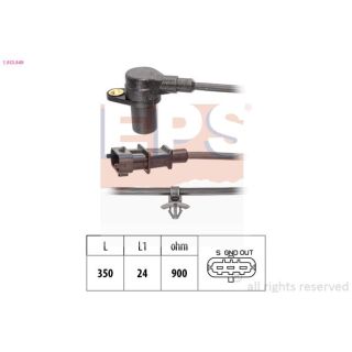 Jutiklis, alkūninio veleno impulsas EPS 1.953.849