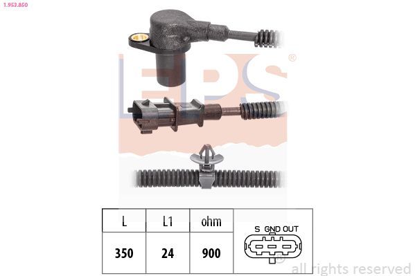 Jutiklis, alkūninio veleno impulsas EPS 1.953.850