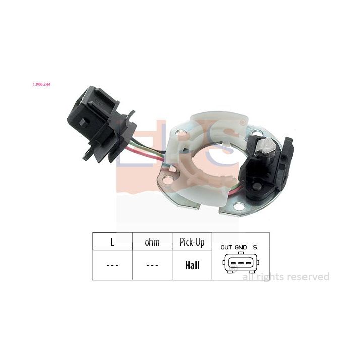 Jutiklis, uždegimo impulsas EPS 1.906.244