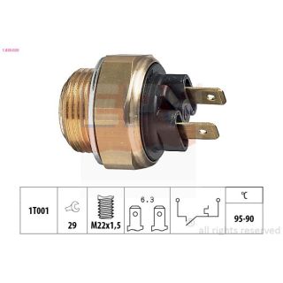 Temperatūros jungiklis, radiatoriaus ventiliatorius EPS 1.850.020