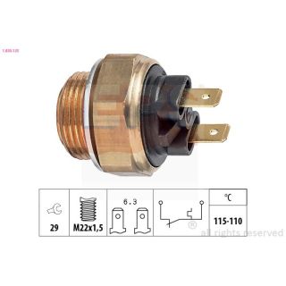 Temperatūros jungiklis, radiatoriaus ventiliatorius EPS 1.850.135