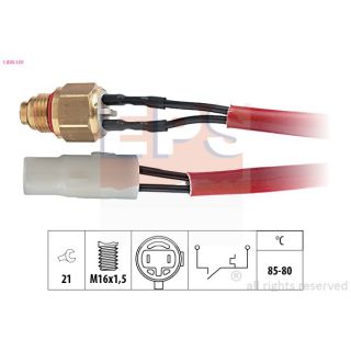 Temperatūros jungiklis, radiatoriaus ventiliatorius EPS 1.850.150