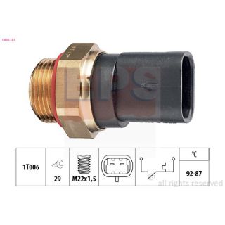 Temperatūros jungiklis, radiatoriaus ventiliatorius EPS 1.850.187