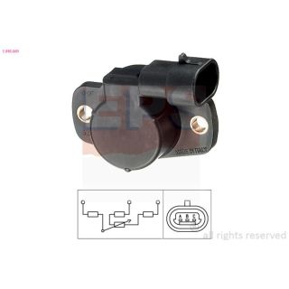 Jutiklis, droselio stūmoklis EPS 1.995.001