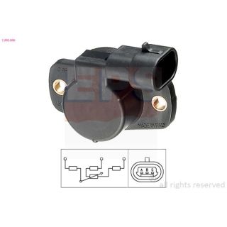 Jutiklis, droselio stūmoklis EPS 1.995.096