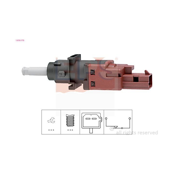 Stabdžių žibinto jungiklis EPS 1.810.170
