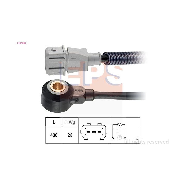 Detonacijos jutiklis EPS 1.957.203