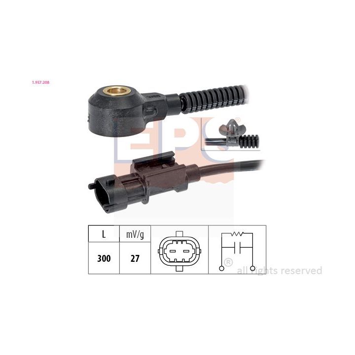 Detonacijos jutiklis EPS 1.957.208