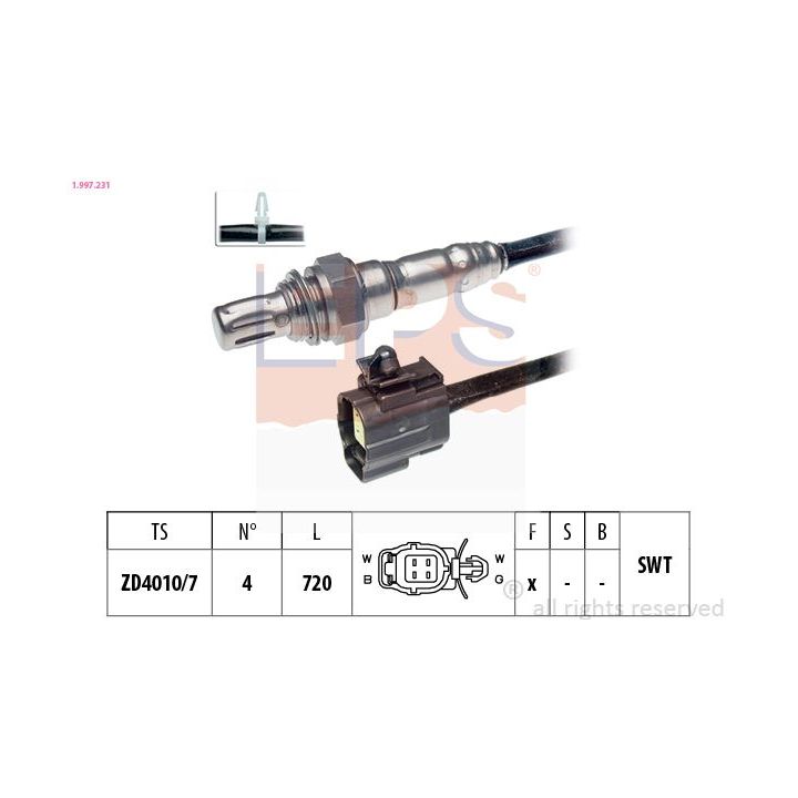 Lambda jutiklis EPS 1.997.231