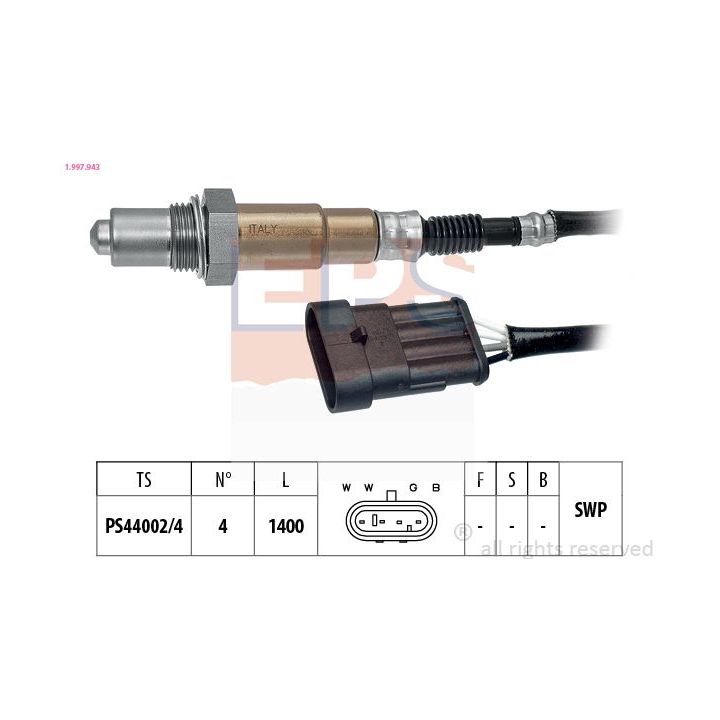 Lambda jutiklis EPS 1.997.943