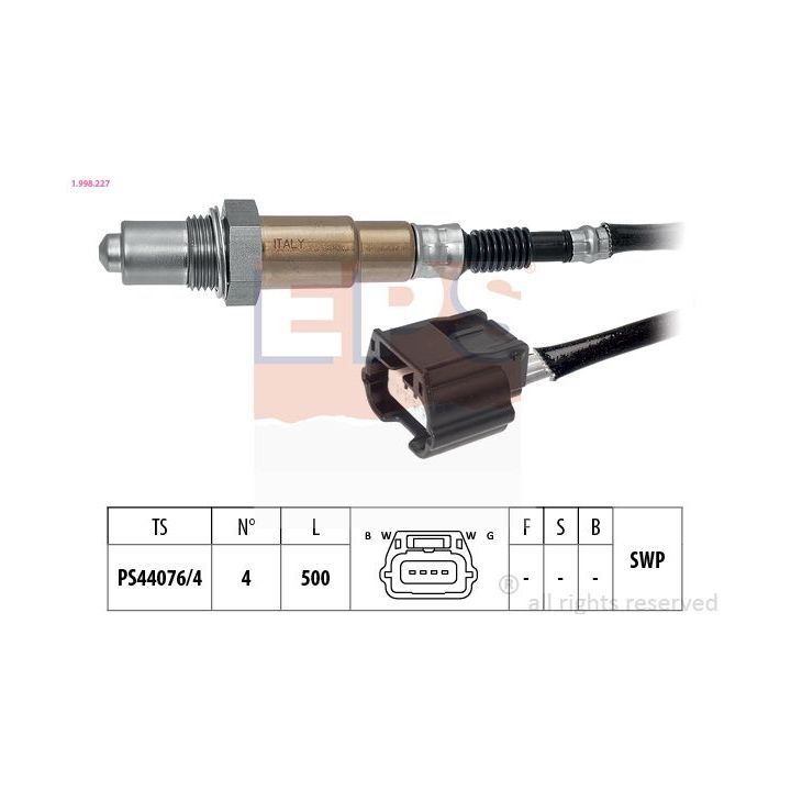 Lambda jutiklis EPS 1.998.227