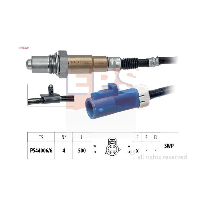 Lambda jutiklis EPS 1.998.229