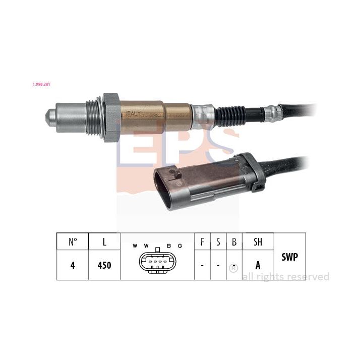 Lambda jutiklis EPS 1.998.281