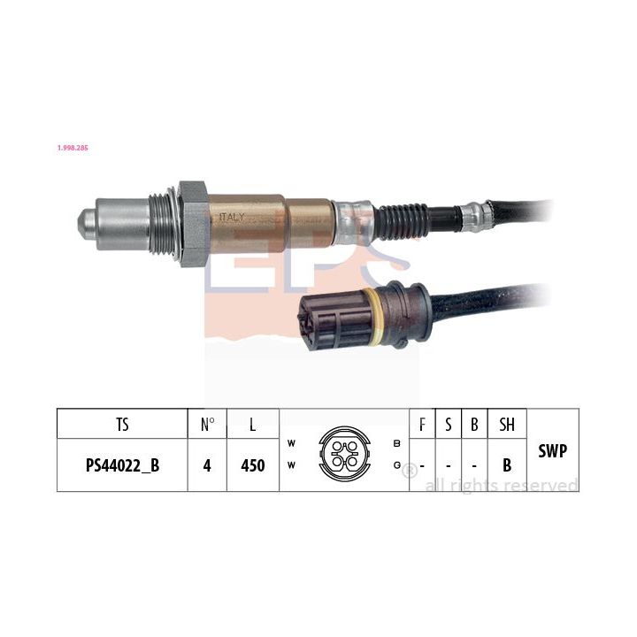 Lambda jutiklis EPS 1.998.285
