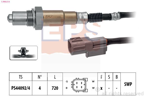 Lambda jutiklis EPS 1.998.514
