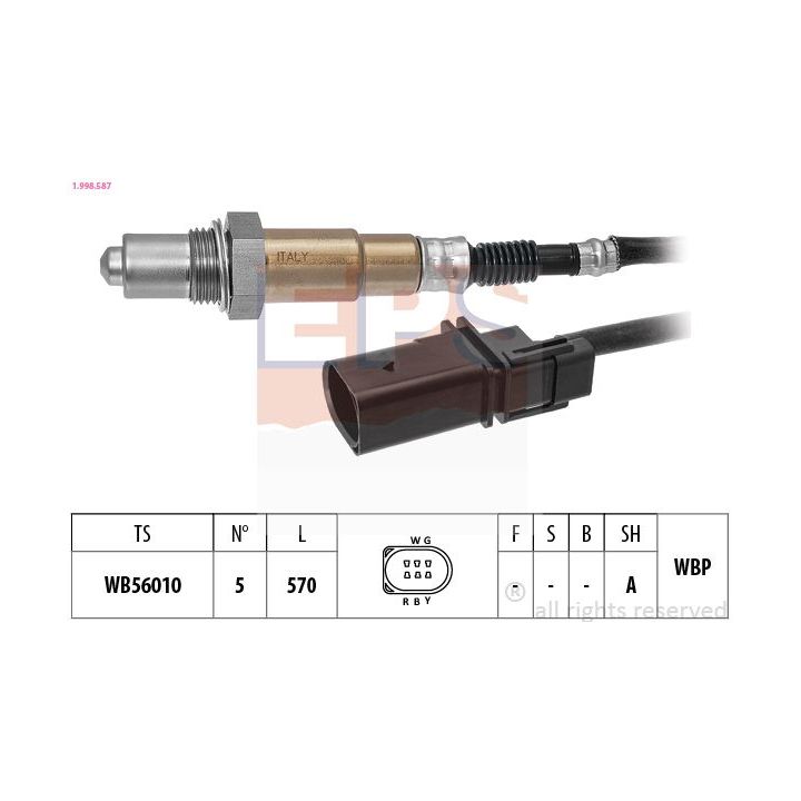 Lambda jutiklis EPS 1.998.587