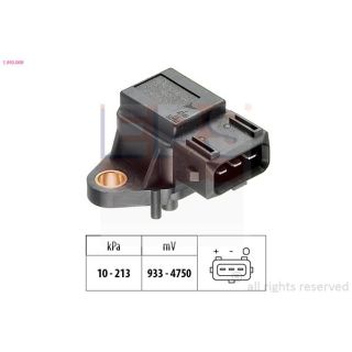 Oro slėgio jutiklis, aukščio adaptacija EPS 1.993.009