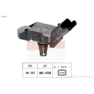 Oro slėgio jutiklis, aukščio adaptacija EPS 1.993.080