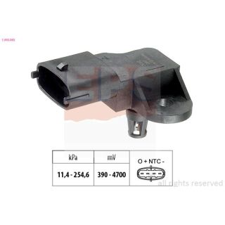 Oro slėgio jutiklis, aukščio adaptacija EPS 1.993.092