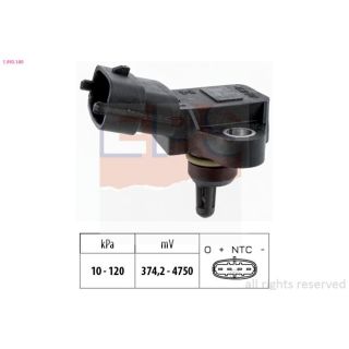 Oro slėgio jutiklis, aukščio adaptacija EPS 1.993.180