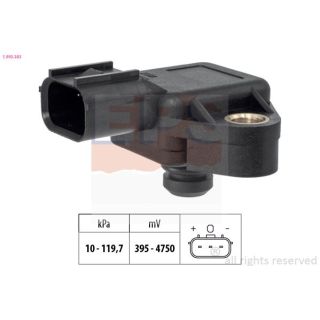 Oro slėgio jutiklis, aukščio adaptacija EPS 1.993.383