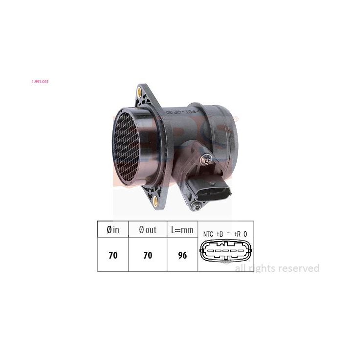 Oro masės jutiklis EPS 1.991.031