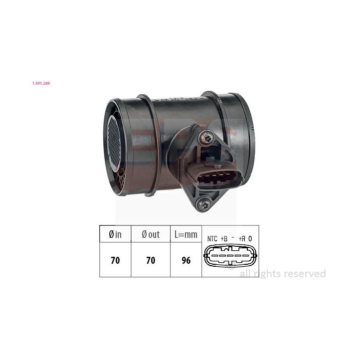 Oro masės jutiklis EPS 1.991.289