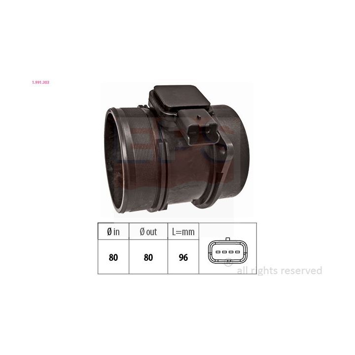 Oro masės jutiklis EPS 1.991.303