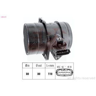 Oro masės jutiklis EPS 1.991.311