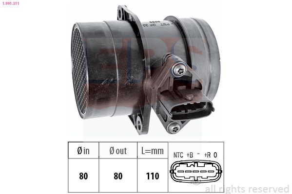 Oro masės jutiklis EPS 1.991.311